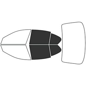 Rvinyl Window Tint Kit Compatible with BMW 5-Series 2011-2016 (Sedan) - Complete Precut Kit - 5%