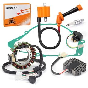 Stator & Relay Ignition Coil Regulator Rectifier w/Gasket for Yamaha Grizzly 600 YFM600FWAK 1998