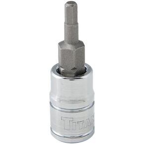 Titan 15605 1/4-Inch Drive x 5mm Hex Bit Socket