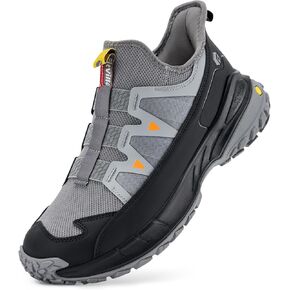 FitVille Extra Wide Sneakers for Men Slip-on Shoes for Men, Soft Comfortable Mens Wide Running Shoe, Slip Resistant Hiking Walking Shoes with Arch Support & Wide Toe Box