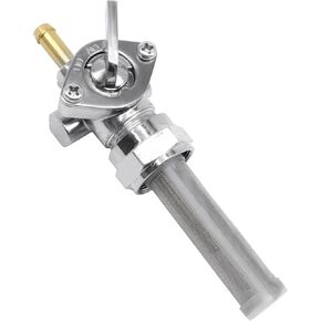 Gas Tank Fuel Petcock Valve Compatible With Dyna Electra Glide Fatboy Heritage Softail Springer Heritage Springer Low Rider Road King Sportster 1200 883 Tour Glide 22MM Shut Off Petcock Valve