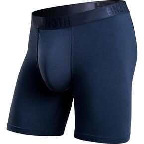 BN3TH Men's Classic Boxer Briefs with Fly and 3-D Pouch - Breathable, Anti-Chafing Athletic Design