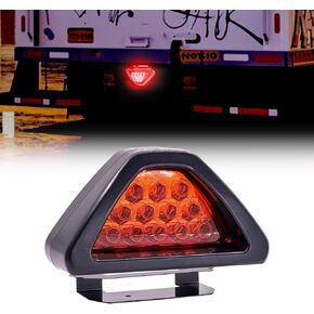 Led trailer hitch light, F1 style rear stop lamp 12v red tow hitch light for Car Trailer SUV, 1pcs