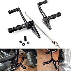 Forward Control Foot Peg for Honda VT1300 Sabre Stateline Interstate Fury 1300 Black