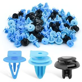 GOOACC 100Pcs Cowl Vent Retainer Front Fender, Interior Trim Washer Tank & Bumper Support Push-Type Retainer for Buick Cadillac Chevrolet GMC Honda Pontiac