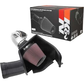 K&N Cold Air Intake System: High-Flow Air-Filter, Increase Performance & Horsepower: Compatible with 2018-2021 FORD Mustang GT, 69-3540TP