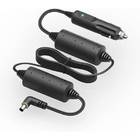 محول تيار مستمر لشاحن السيارة متوافق مع نظام PR System One 60 Series CPAP 267P 467P 560 560P 567P 660P 667P 760 760P 767P 12V 6.67A 80W كابل سلك تيار مستمر لإمداد الطاقة