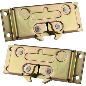 Kenworth Door Latch Lock Left Driver & Right Passenger Side Compatible with Kenworth T600 T660 1986-2016, Mack MC MR 1978-1987 Truck Door Parts Replaces HLK2129 HLK2130