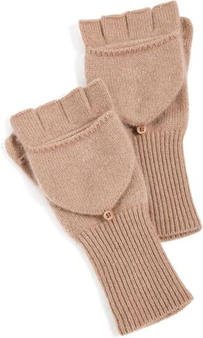 White + Warren Women's Cashmere Pop Top Gloves in Saudi Arabia
