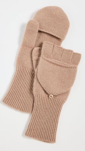 White + Warren Women's Cashmere Pop Top Gloves in Saudi Arabia