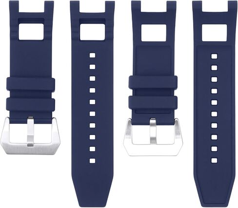28mm Watch Band Compatible with Invicta, Soft Silicone Rubber Replacement Wrist Strap for Invicta Subaqua Noma III Watch Straps in Saudi Arabia