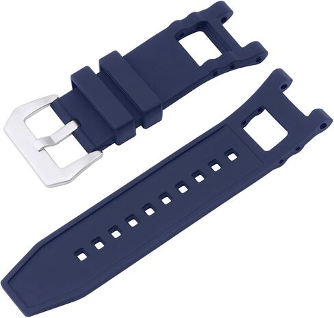 28mm Watch Band Compatible with Invicta, Soft Silicone Rubber Replacement Wrist Strap for Invicta Subaqua Noma III Watch Straps in Saudi Arabia