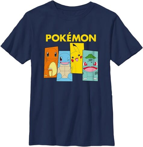 Pokemon Kids Team Kanto Boys Short Sleeve Tee Shirt in Saudi Arabia