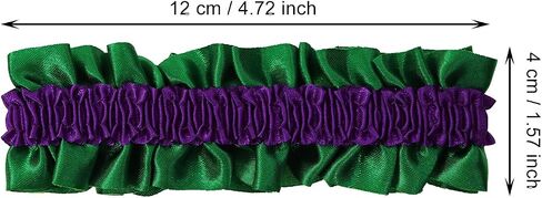 PENTA ANGEL Men Armband Garter 2Pcs 20s Anti Slip Stretchy Sleeve Shirt Holder Roaring Garters Belt for Women Party Costume in Kuwait