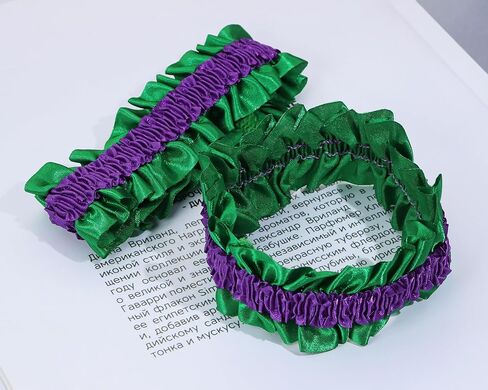 PENTA ANGEL Men Armband Garter 2Pcs 20s Anti Slip Stretchy Sleeve Shirt Holder Roaring Garters Belt for Women Party Costume in Kuwait