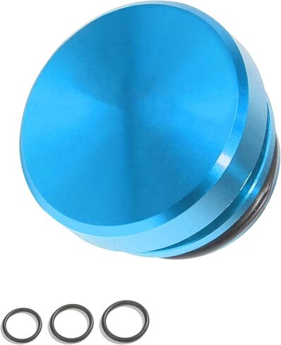 YAKEFLY Universal Cigarette Lighter Plug Cover,Aluminum Cigarette Lighter Socket Cover Cap,Dustproof Car Cigarette Lighter Plug Parts,Waterproof Dustproof Plug,Aluminum Plugs Car Decoration (Blue) in Kuwait