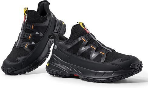 FitVille Extra Wide Sneakers for Men Slip-on Shoes for Men, Soft Comfortable Mens Wide Running Shoe, Slip Resistant Hiking Walking Shoes with Arch Support & Wide Toe Box in Kuwait