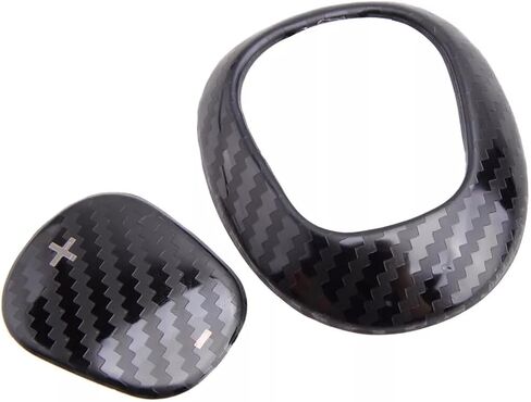 Gloss Black Gear Shift Knob Cover Trim Compatible with Chevrolet Cruze 2016-2019, Malibu 2016-2020 Accessories Interior Center Console Shifter Head Cove Trim in Kuwait