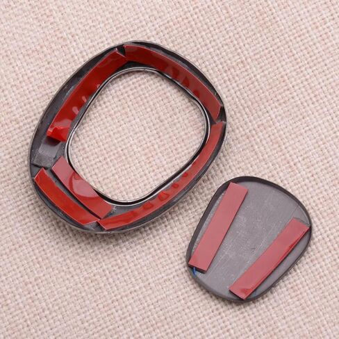 Gloss Black Gear Shift Knob Cover Trim Compatible with Chevrolet Cruze 2016-2019, Malibu 2016-2020 Accessories Interior Center Console Shifter Head Cove Trim in Kuwait