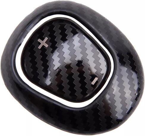 Gloss Black Gear Shift Knob Cover Trim Compatible with Chevrolet Cruze 2016-2019, Malibu 2016-2020 Accessories Interior Center Console Shifter Head Cove Trim in Kuwait