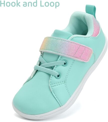 WateLves Toddler Little Kid Wide Barefoot The First Walking Shoes Girls Boys Leather Uniform Dress Shoes Lightweight Splay Naturally Minimalist Sneakers in Kuwait