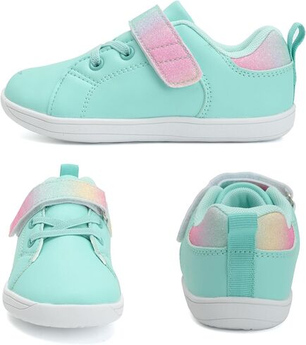 WateLves Toddler Little Kid Wide Barefoot The First Walking Shoes Girls Boys Leather Uniform Dress Shoes Lightweight Splay Naturally Minimalist Sneakers in Kuwait