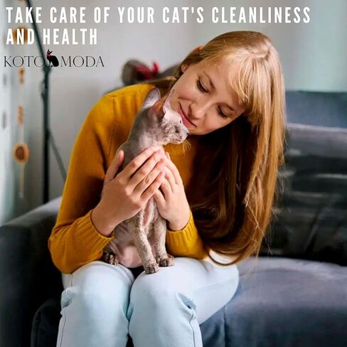 كوتومودا قفازات تقشير الجسم من الخيزران المكربن للقطط بدون شعر من سفينكس in Kuwait