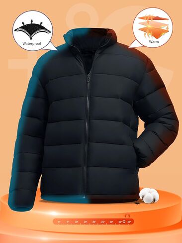 YGREYG Men's 3 in 1 Winter Coats Ski Jacket Winter Warm Snow Puffer Waterproof Outerwear Snowboarding Jackets in Saudi Arabia