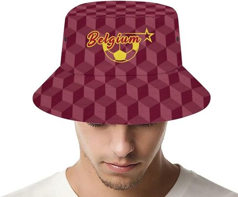 Soccer Nation Bucket Hat Beach Sun Hat Fisherman Hat for Men Women Soccer Fans Outdoor Travel Caps in Saudi Arabia