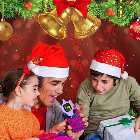 Microscope for Kids, 4X Handheld Kids Microscope with 8 Adjustable LED Lights, 2'' LCD Screen Mini Portable Microscope for Kids 6-12 Girls&Boys, Back to School Supplies&Christmas Birthday Gifts（pink） in Saudi Arabia
