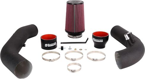 Boosted Performance 2.3L Ford Mustang EcoBoost Performance Cold Air Intake (2015-2024) Big Performance Gains Up To 15WHP + 20WTQ (Blue Filter) in Kuwait