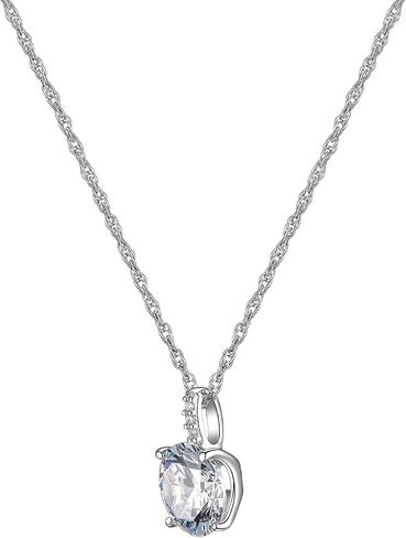 3-4 Ct CZ 925 Sterling Silver Necklace and Earring Sets for Women, Bridesmaid Jewelry Set, Bridal Jewelry Necklace Earrings Set, Silver or Gold Cubic Zirconia Necklace and Earring Set in Saudi Arabia