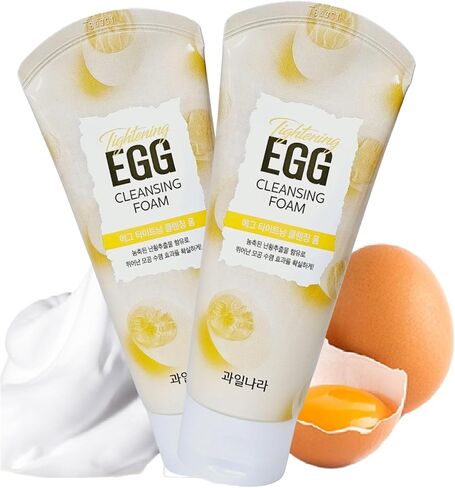 GASHINA STORY Egg Tightening Cleansing Foam (Renewal), Pore Tightener and Minimizer 130g/4.58oz Kwailnara in Kuwait