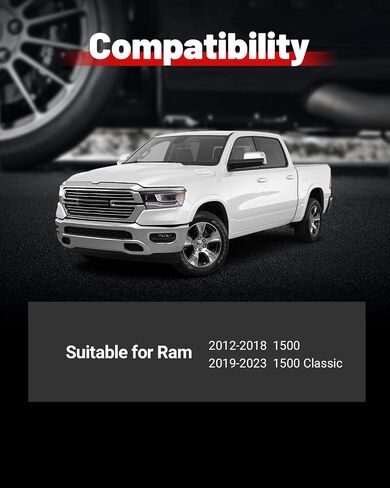 فواصل عجلات EVIL ENERGY 5x5.5 مقاس 2 بوصة متوافقة مع Ram 1500 2012-2018، 5x139.7 ملم محور مركزي مع شفة 5 عروات 77.8 ملم محور تتحمل M14x1.5 ترصيع أسود in Saudi Arabia