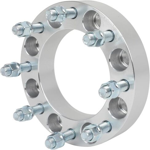 SCITOO 4Pcs 8x6.5 to 8x170 Wheel Adapters 1.5 inch Bore 126mm Studs 14x1.5 8 Lug Wheel Spacers No Hubcentric Fit for Ram 3500 2012-2022,for Ram 2500 2012-2022,for Nissan NV3500 2012-2014 in Saudi Arabia