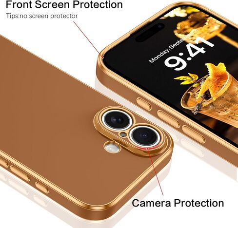 جراب VENINGO iPhone 16، جراب هاتف iPhone 16، مصنوع من مادة TPU الناعمة ذات المقاس النحيف مع مسند معصم قابل للتعديل ومقاوم للخدش وغير قابل للانزلاق وغطاء واقٍ مقاوم للصدمات لهاتف Apple iPhone 16 6.1 بوصة 2024، أخضر ماتشا in Kuwait