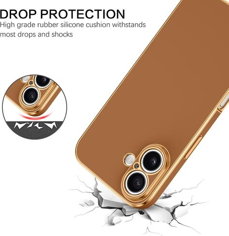 جراب VENINGO iPhone 16، جراب هاتف iPhone 16، مصنوع من مادة TPU الناعمة ذات المقاس النحيف مع مسند معصم قابل للتعديل ومقاوم للخدش وغير قابل للانزلاق وغطاء واقٍ مقاوم للصدمات لهاتف Apple iPhone 16 6.1 بوصة 2024، أخضر ماتشا in Kuwait