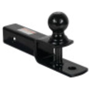 Extreme Max 5001.1379 3-in-1 ATV Ball Mount with 2" Ball - Solid Shank fits 1-1/4" Receivers