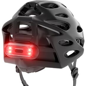 REYUNGGO Helmet Light, Motorcycle Helmet Light, Bike Helmet LED Light, USB Rechargeable Safety Warning Ebike Helmet Lights for Night Riding, IPX6 Waterproof Bicycle Rear Red Helmt Light