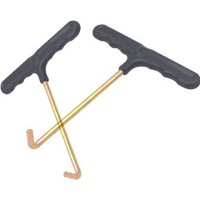 Trampoline Tool for Springs,Spring Puller Tool, 2 Pack Trampoline Springs tool,Trampoline Accessories,T-Hook