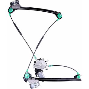 FINDAUTO Power Window Regulator Front Left Driver Side fit for 1997-2004 for Chevrolet Corvette 748-472 Window Regulator and Motor Assembly with Motor