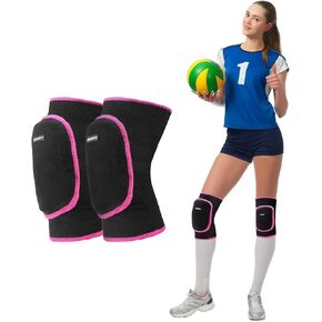 EULANT Knee Pads for Dancers Volleyball, Anti-Slip and Breathable Knee Brace for Kids Junior Youth, Professional Knee Support Sleeve for Yoga Basketball Football Gym Running Cycling Training Scooter Workout Sports