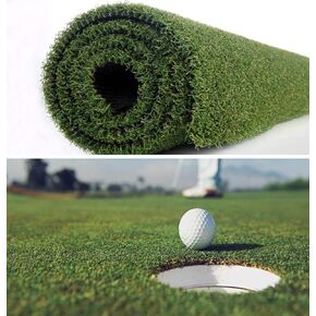 Pro Putting Green Golf Artificial Grass Turf - Indoor Outdoor Golf Training Mat, Synthetic Fake Grass for Baseball Football Gym Sports