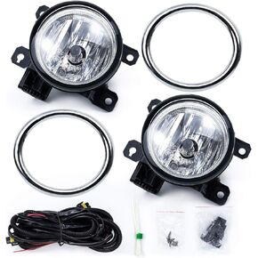 RP Remarkable Power, Fit For 2012 2013 2014 2015 Pilot Front Pair Fog Lights Driver Bumper Lamps Clear Kit FL7034