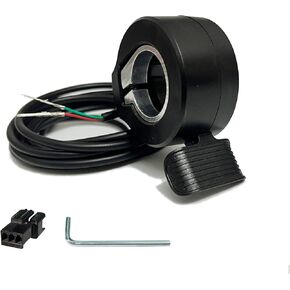 Thumb Throttle Ebike: Electric Scooter Throttle, Ebike Throttle, 7/8inch (22mm) Thumb Throttle Speed Control, 12V-72V Universal Controller for E-Bike Electric Scooters