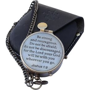 NEOVIVID First Communion Gifts for Boys, Compass, Baptism Gifts for Boys, Confirmation Gifts for Teenage Boys, Girls, 1st Communion Gifts for Boys, First Reconciliation Gifts, Religious Gifts for Men