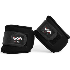 JFIT Wrist Weight Pair – Set of 2, Wrist Straps for Fitness, Walking, Workout – Multiple Size and Weight Options – Comfortable, Breathable, Moisture Absorbent Weight Straps for Men and Women