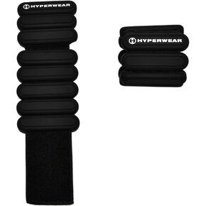 HYPERWEAR Stylish Wrist and Ankle Weights Amplify Your Workouts with Adjustable Wrist Weights Ankle Weights for Women for Walking, Running, Pilates, Yoga, Barre (1lb weights set of 2) in Kuwait