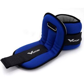 Vivitory Ankle Weights for Women & Men, Leg Weights from 2.2 to 6.6 Lbs Per Pair, Arm Weights, Ankle Wrist Weights Set for Strength Training, Jogging, Gymnastics, Aerobics, Physical Therapy