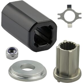 835257Q1 Flo-Torq II Hub Kit Replace for Mercury 135-300 HP/Mercruiser Alpha Bravo One Drives，Replacement Quicksilver Flo Torq II Hub Kit-5pcs